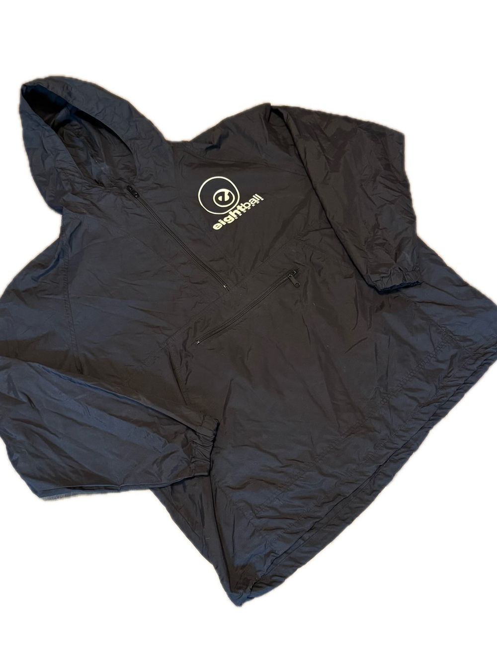 Vintage Eight Ball Records Promo Anorak Jacket Size XL 90s Deadstock Rare